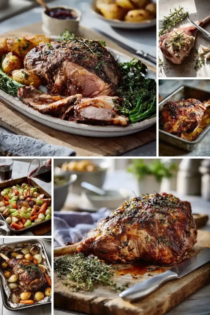 Hairy Bikers Slow Roast Leg of Lamb Recipe