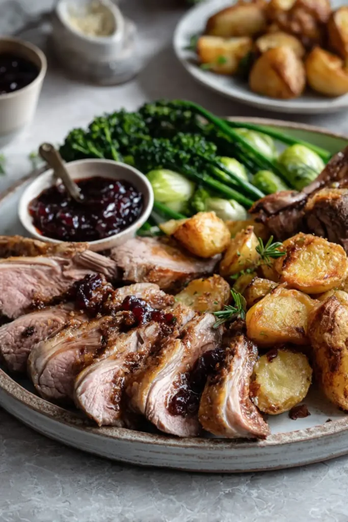 Hairy Bikers Slow Roast Leg of Lamb Recipe