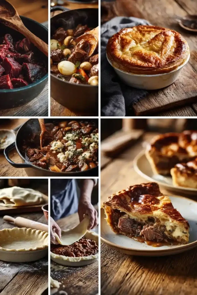 Hairy Bikers Steak And Stilton Pie Recipe