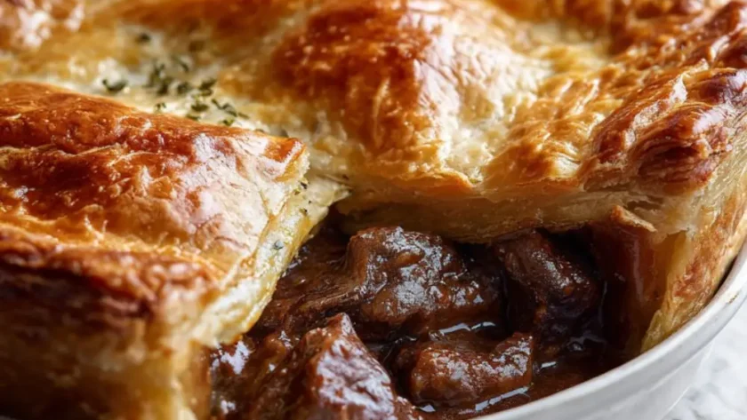 Hairy Bikers Steak and Guinness Pie Recipe