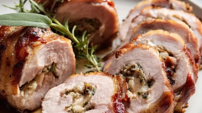Hairy Bikers Stuffed Pork Tenderloin Recipe