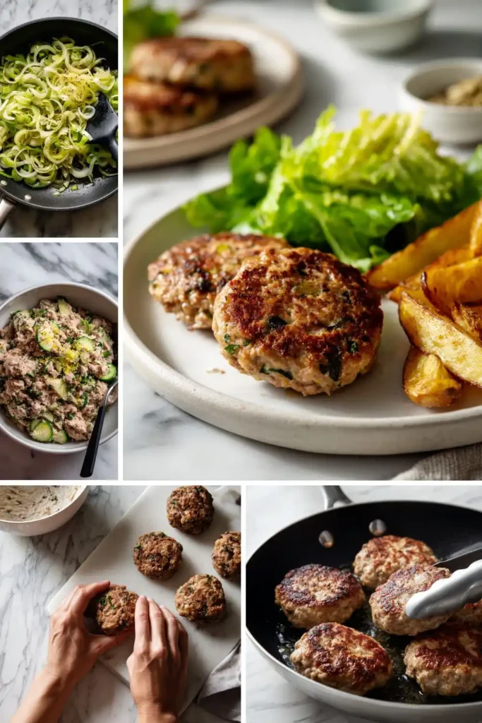 Hairy Bikers Turkey Burgers Recipe