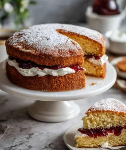 Hairy Bikers Victoria Sponge Recipe