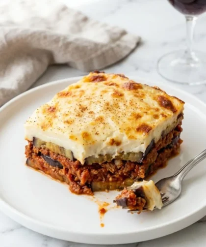 Mary Berry Aubergine Moussaka Recipe