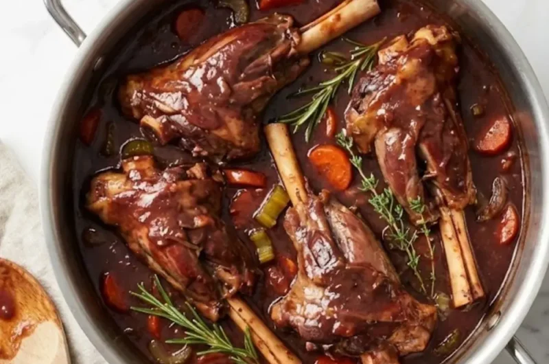 Mary Berry Braised Lamb Shanks Recipe