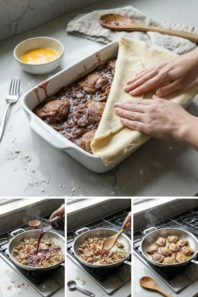 Mary Berry Coq Au Vin Pie Recipe