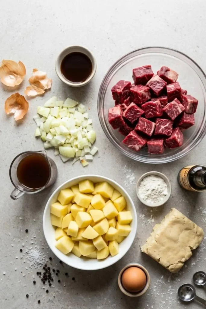 Mary Berry Meat and Potato Pie Recipe