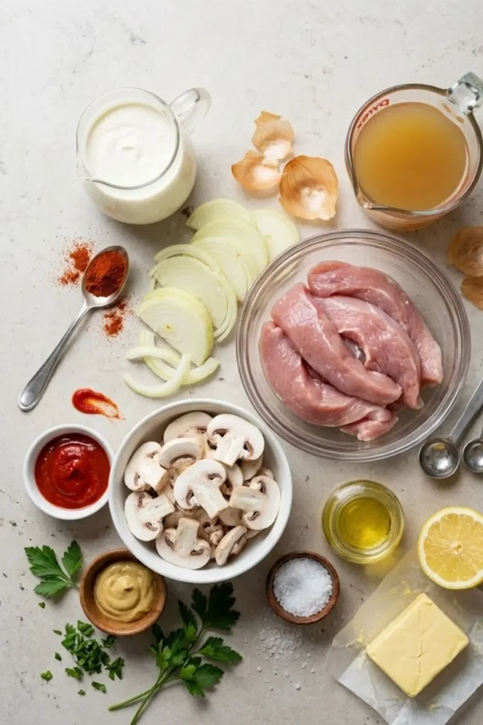 Mary Berry Pork Stroganoff Recipe