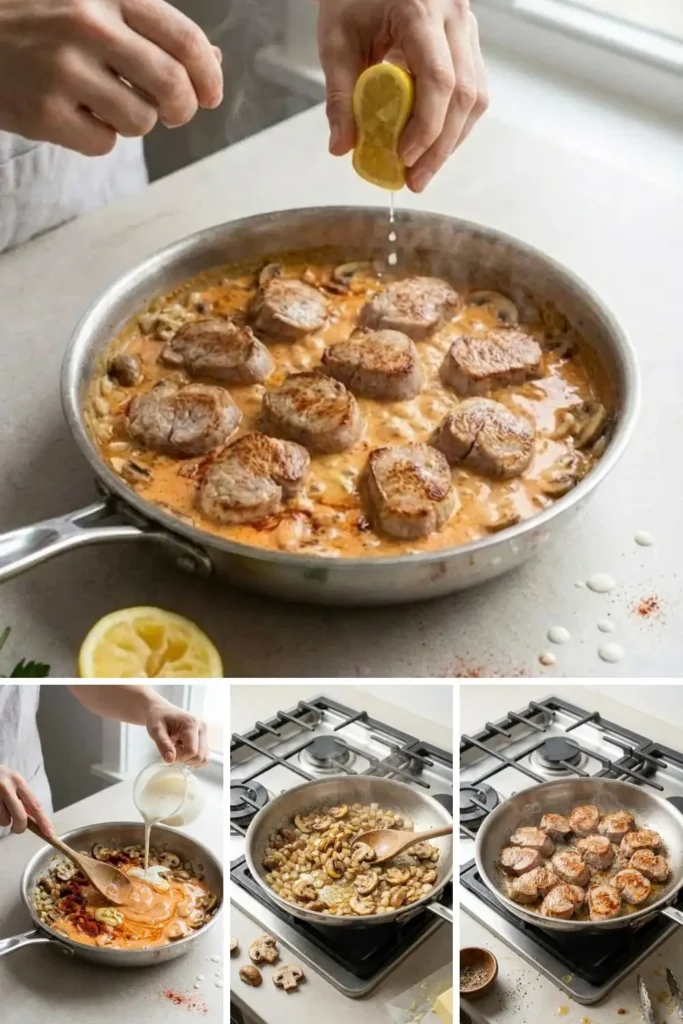 Mary Berry Pork Tenderloin with Mushroom Cream Recipe