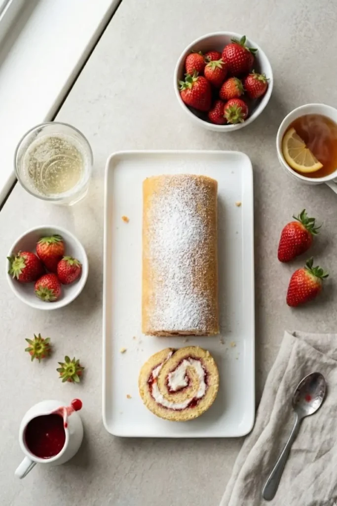 Mary Berry Sponge Roulade Recipe