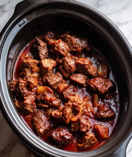 Hairy Bikers Beef Stifado Slow Cooker Recipe