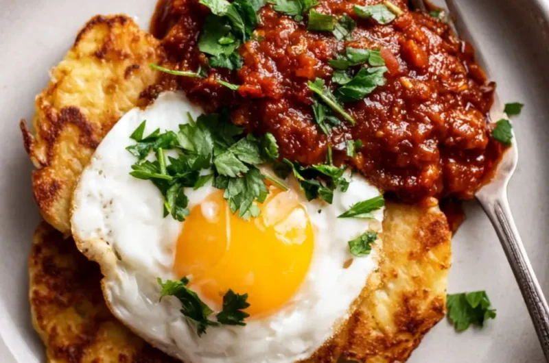 Hairy Bikers Boxty with Spicy Eggs Recipe
