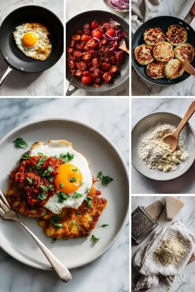 Hairy Bikers Boxty with Spicy Eggs Recipe