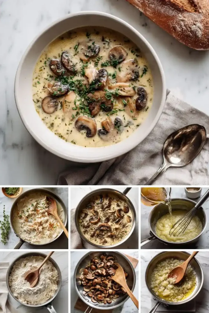 Hairy Bikers Chicken Mushroom Soup Recipe