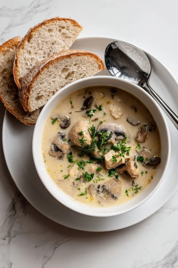 Hairy Bikers Chicken Mushroom Soup Recipe