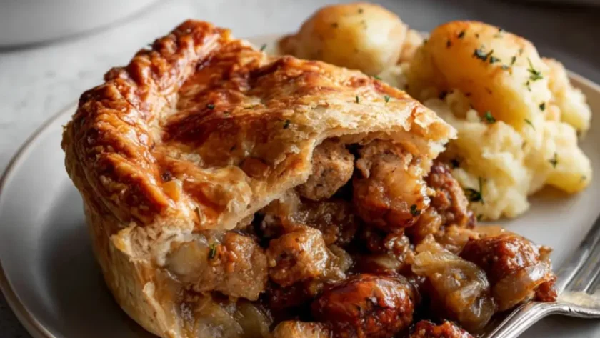 Hairy Bikers Cumberland Sausage Pie Recipe