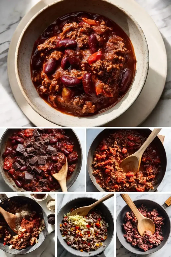 Hairy Bikers Double Chocolate Chilli