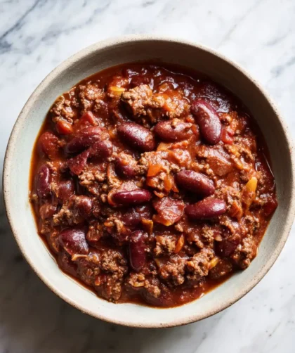 Hairy Bikers Double Chocolate Chilli