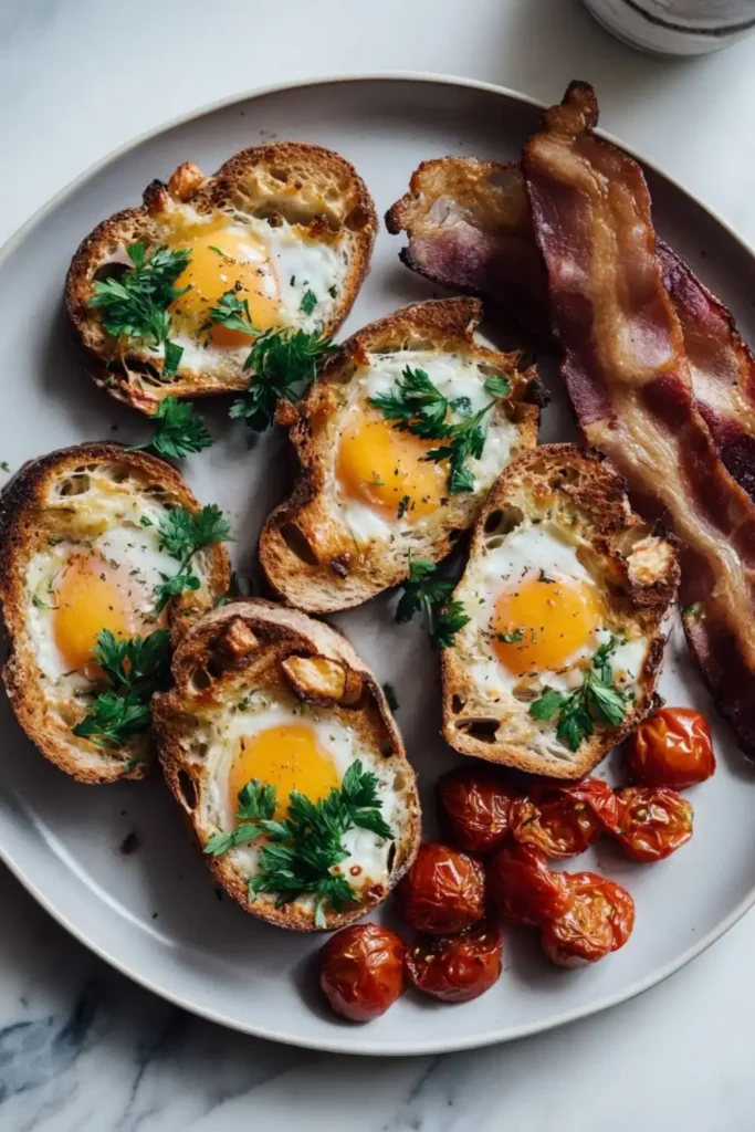 Hairy Bikers Eggs in Holes Recipe