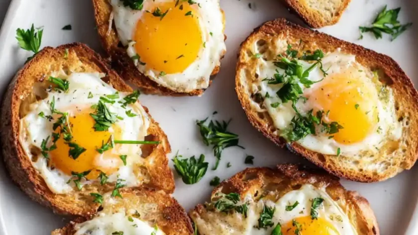 Hairy Bikers Eggs in Holes Recipe