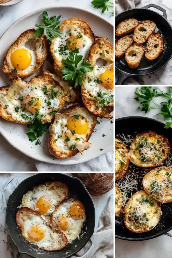Hairy Bikers Eggs in Holes Recipe