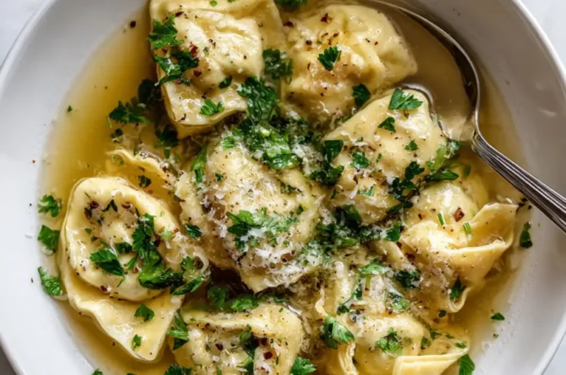 Hairy Bikers Sausage Tortellini in Brodo Recipe