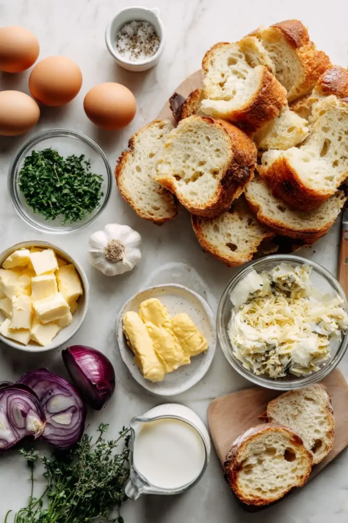 Hairy Bikers Savoury Bread Pudding Recipe