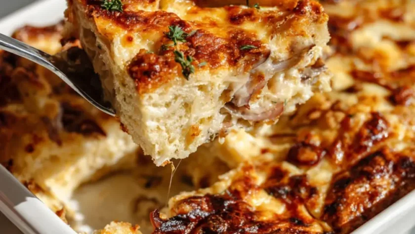 Hairy Bikers Savoury Bread Pudding Recipe