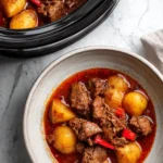 Hairy Bikers Slow Cooker Goulash with Potatoes Recipe