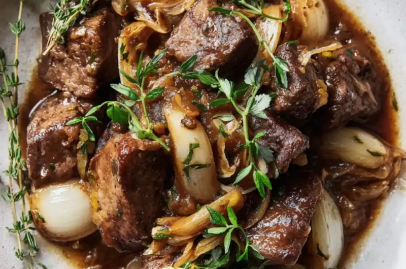 Hairy Bikers Slow Cooker Liver and Onions
