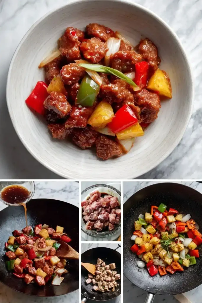 Hairy Bikers Sweet and Sour Pork Recipe